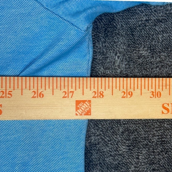 Tommy Bahama Mens 3XL Light Blue Short Sleeve Marlin Polo Shirt Cotton Blend - Picture 6 of 6